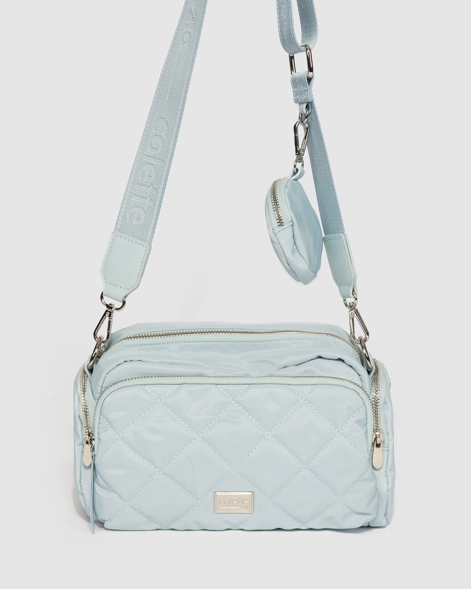 Baby blue crossbody bag online