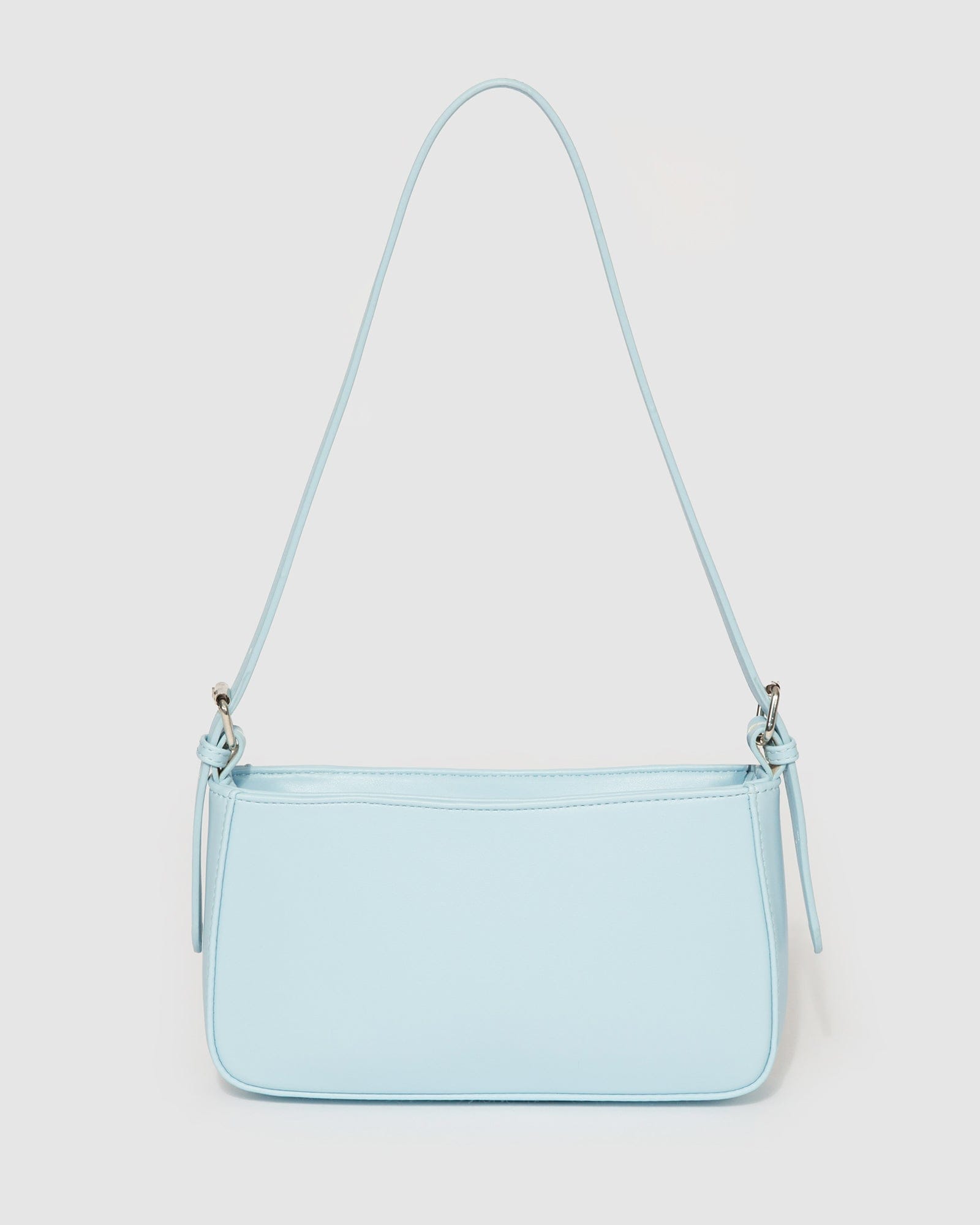 Blue Frankie Buckle Strap Shoulder Bag colette by colette hayman