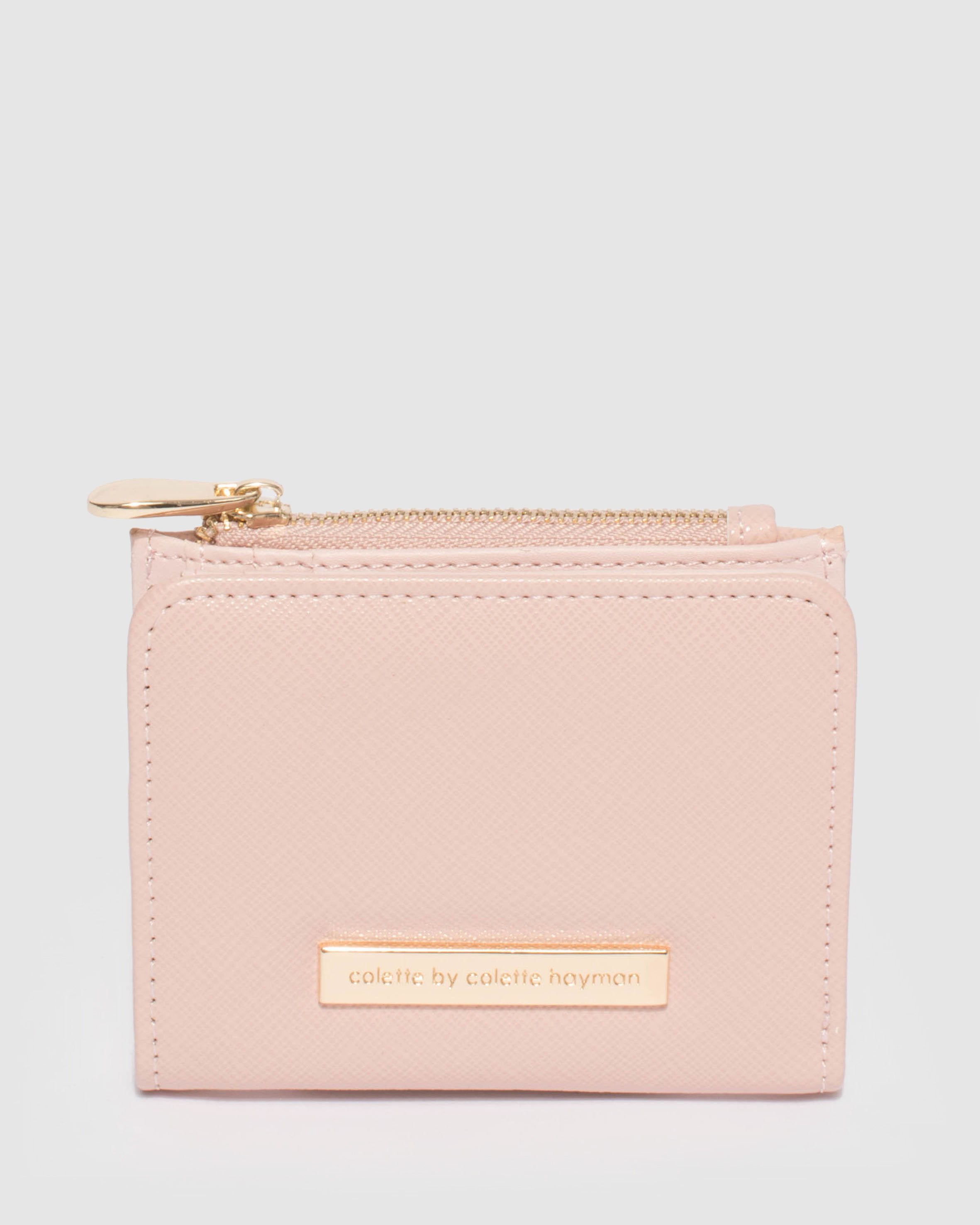 Pink And Gold Han Mini Wallet