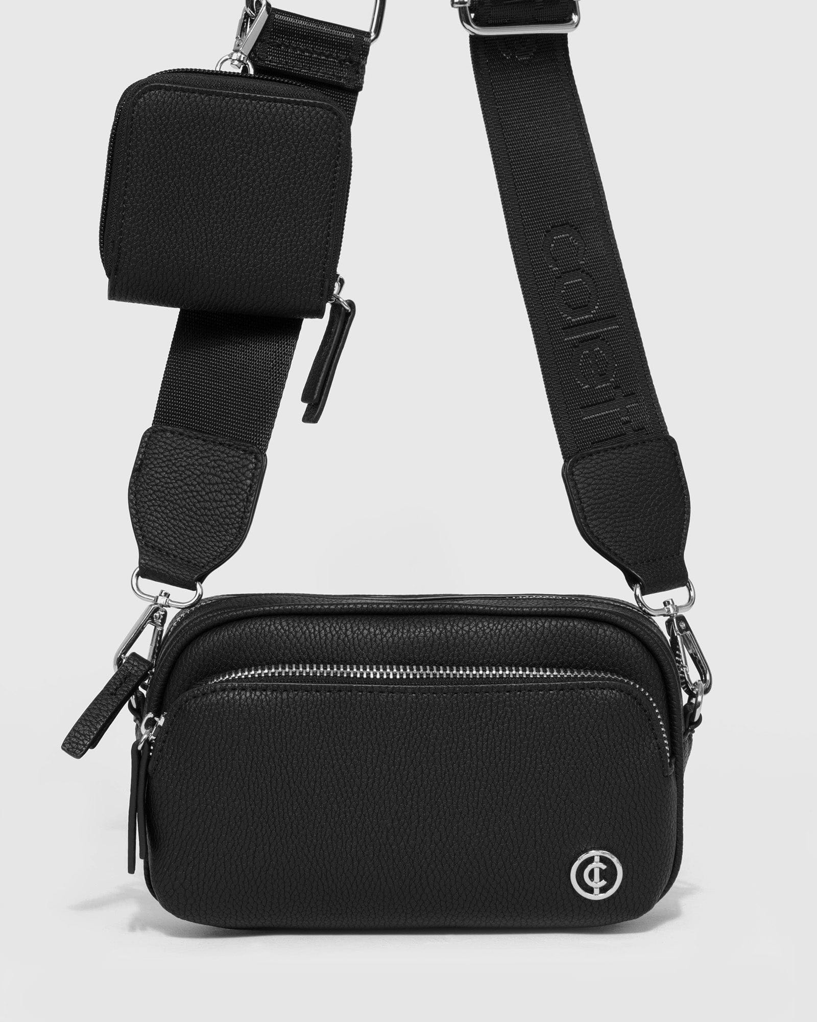 Black silver 2024 crossbody bag