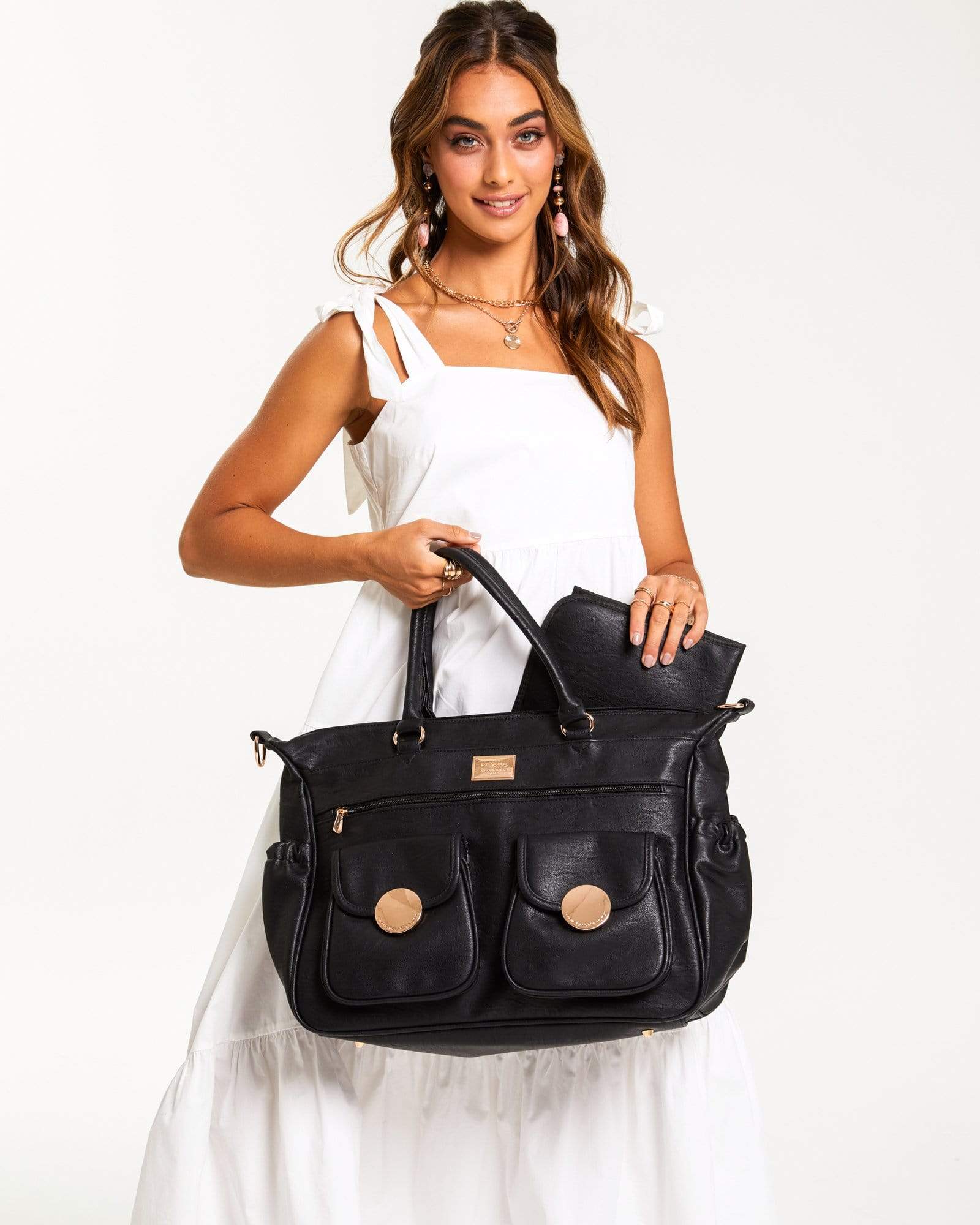 Black Lock Baby Travel Bag Online Colette Hayman colette by