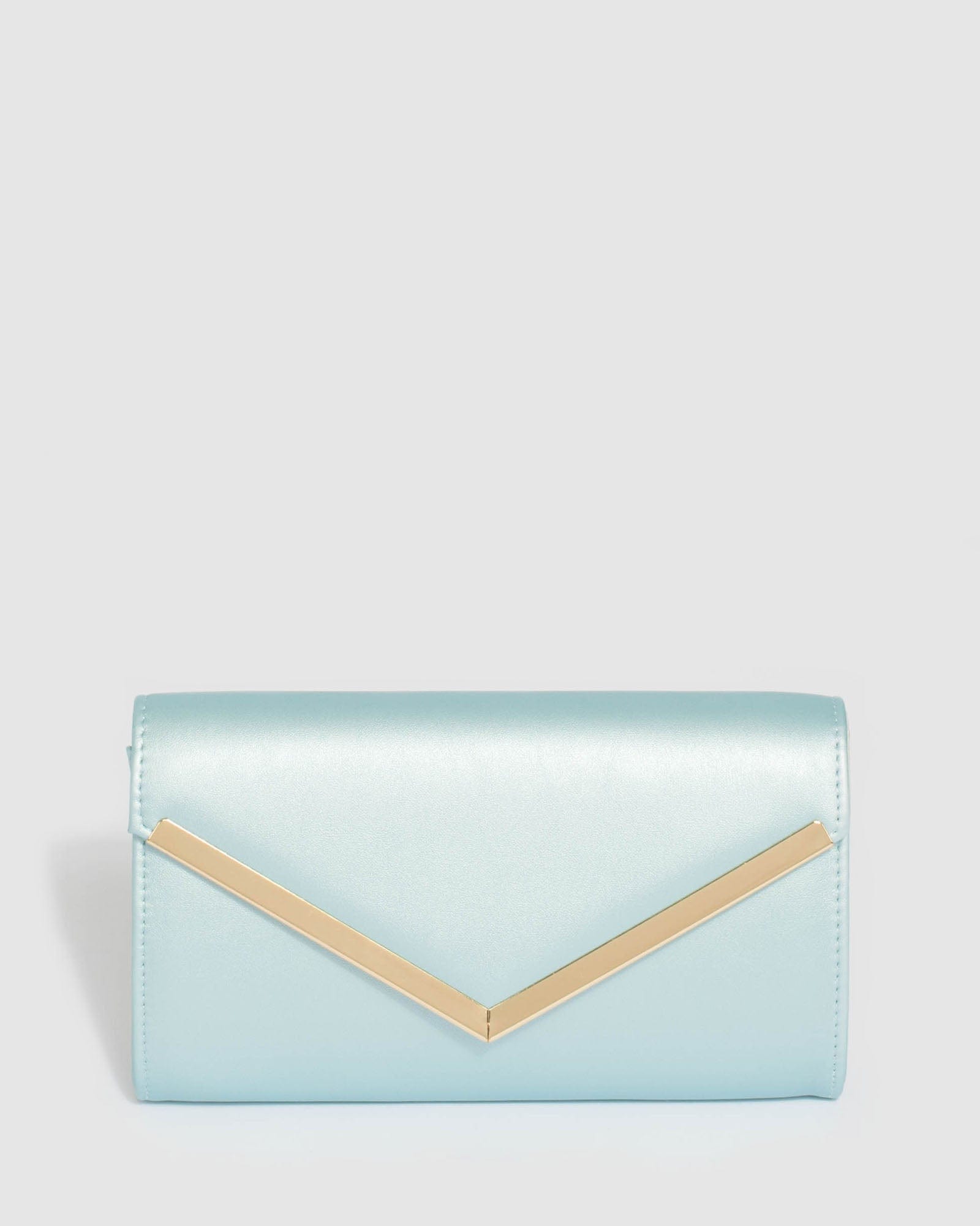 Baby blue evening on sale bag