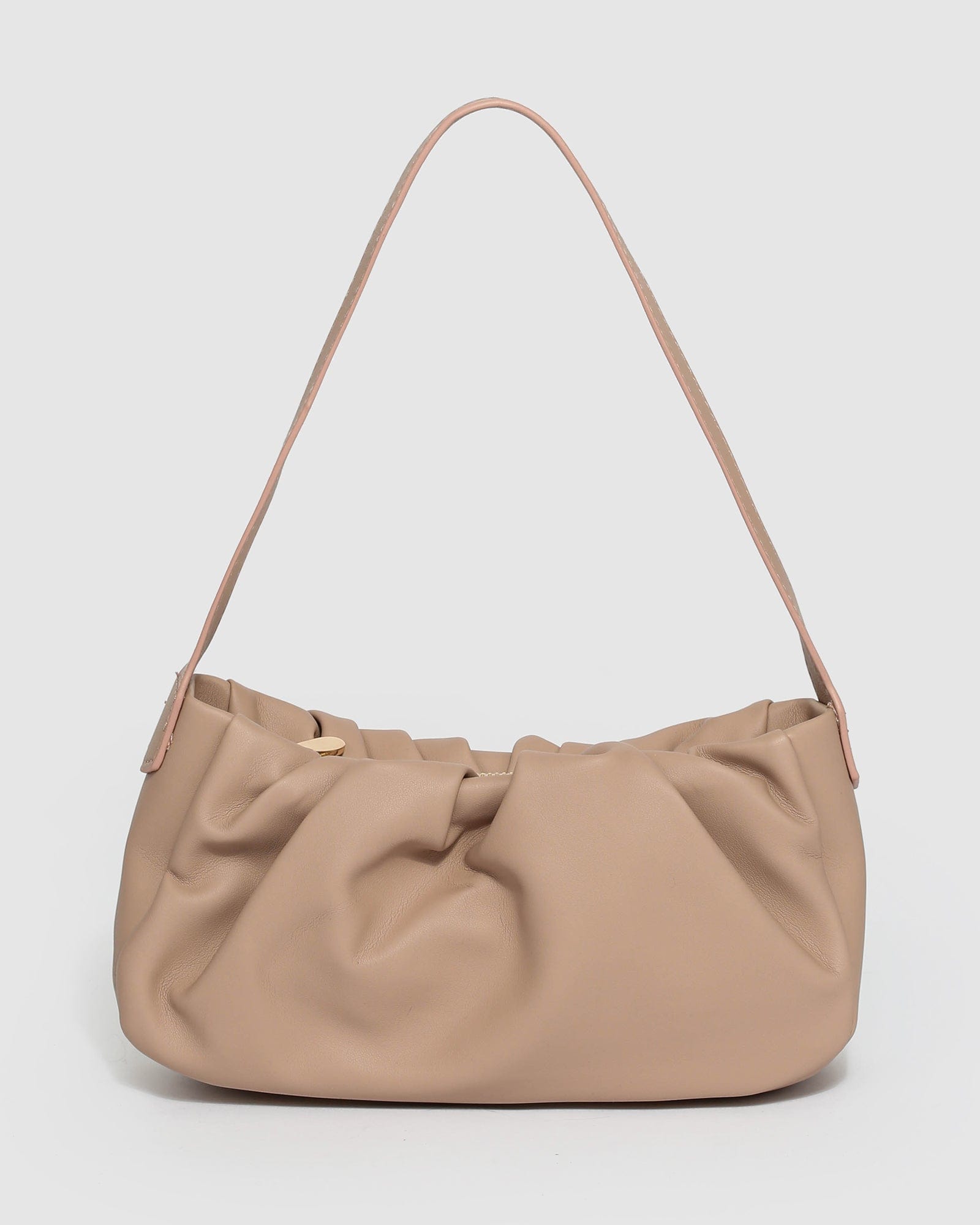 Nude baguette outlet bag