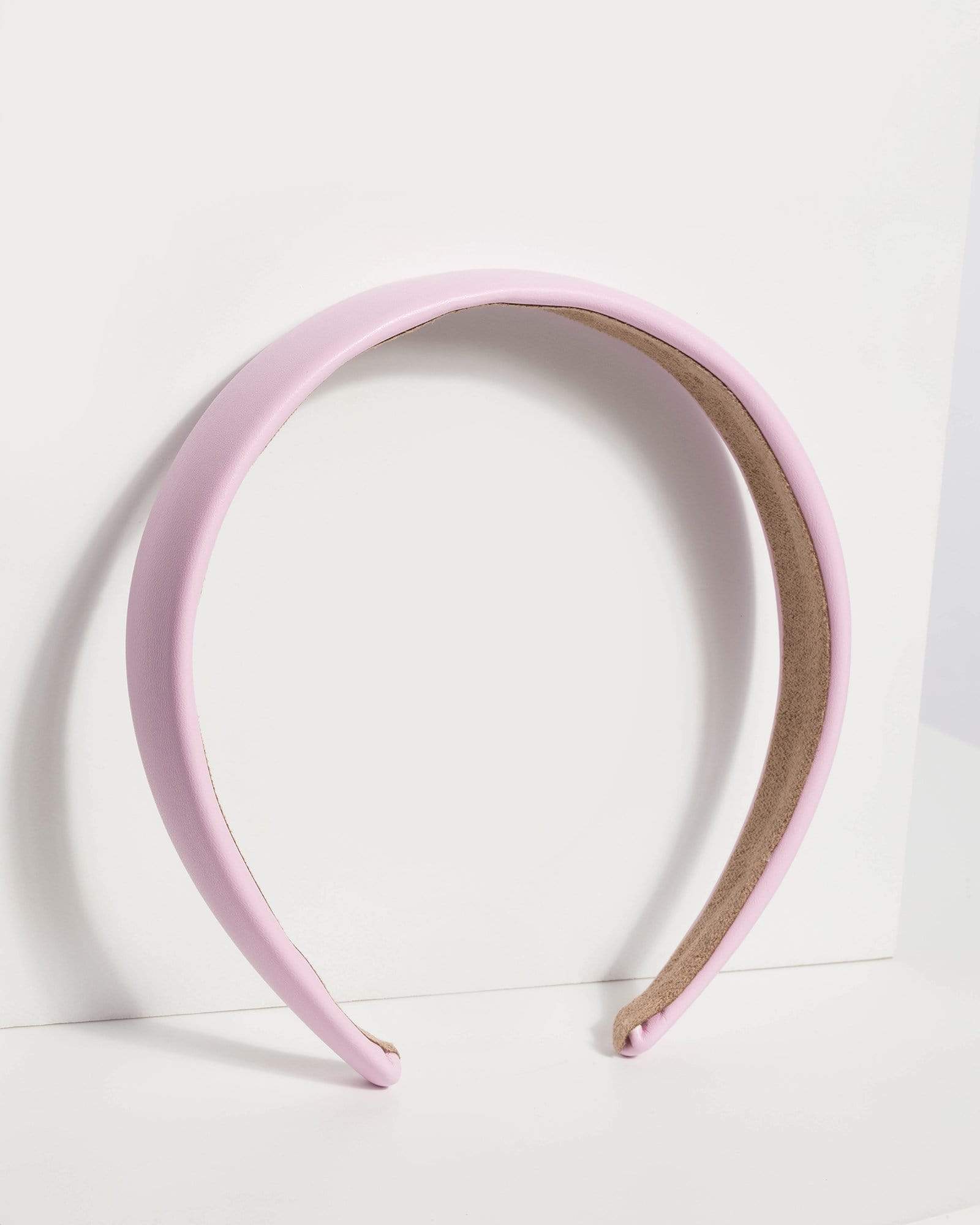Pink Thin Plain Headband – colette by colette hayman