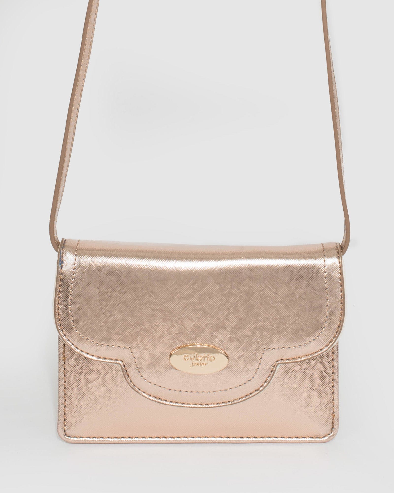 Rose gold store shoulder bag