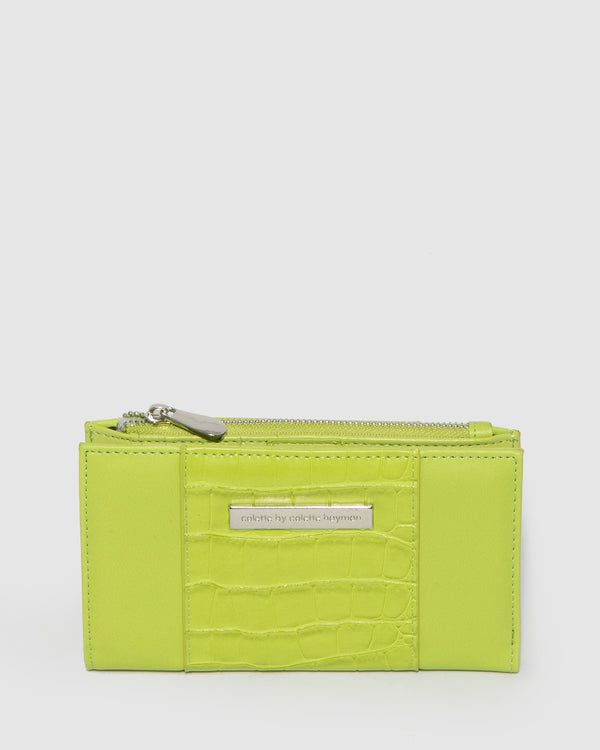 Green Sia Panel Wallet