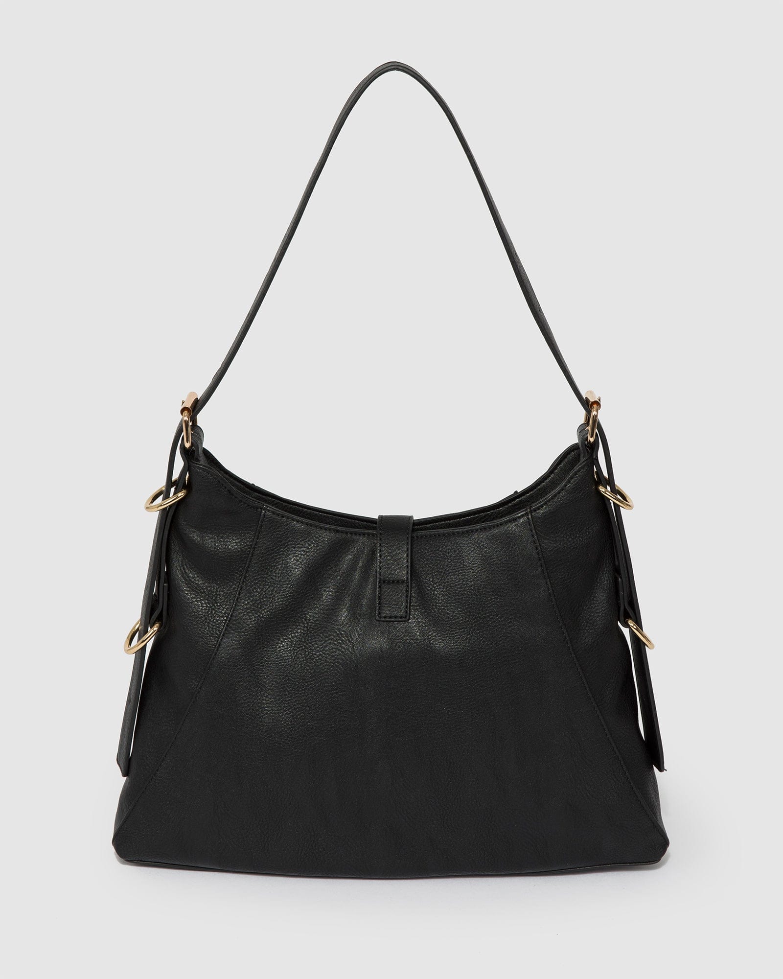 Black Audrey Slouch Shoulder Bag