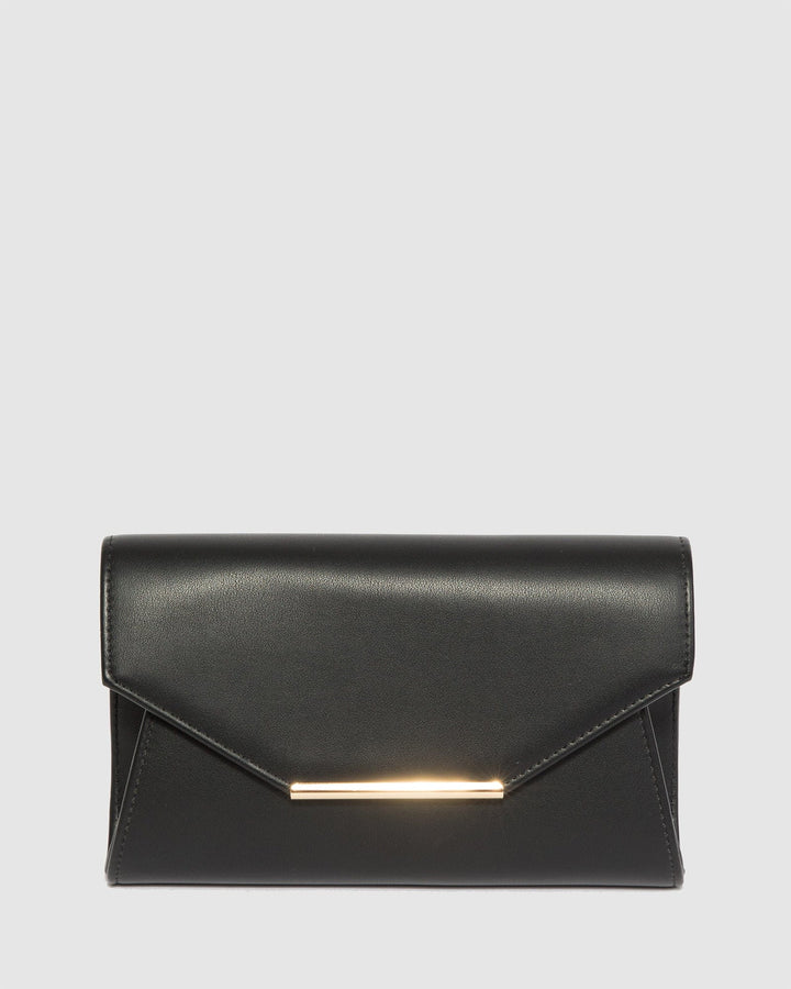 Colette by Colette Hayman Black Brianna Eve Clutch Bag