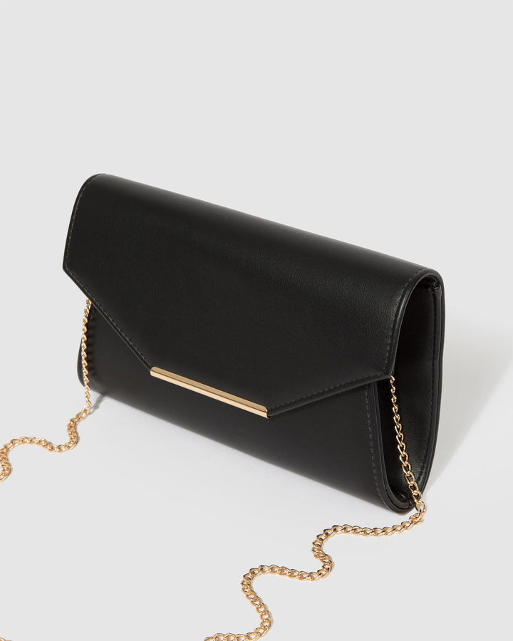 Colette by Colette Hayman Black Brianna Eve Clutch Bag