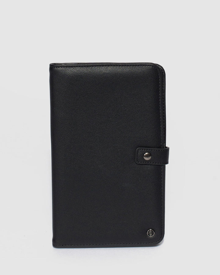 Colette by Colette Hayman Black Classic Travel Wallet