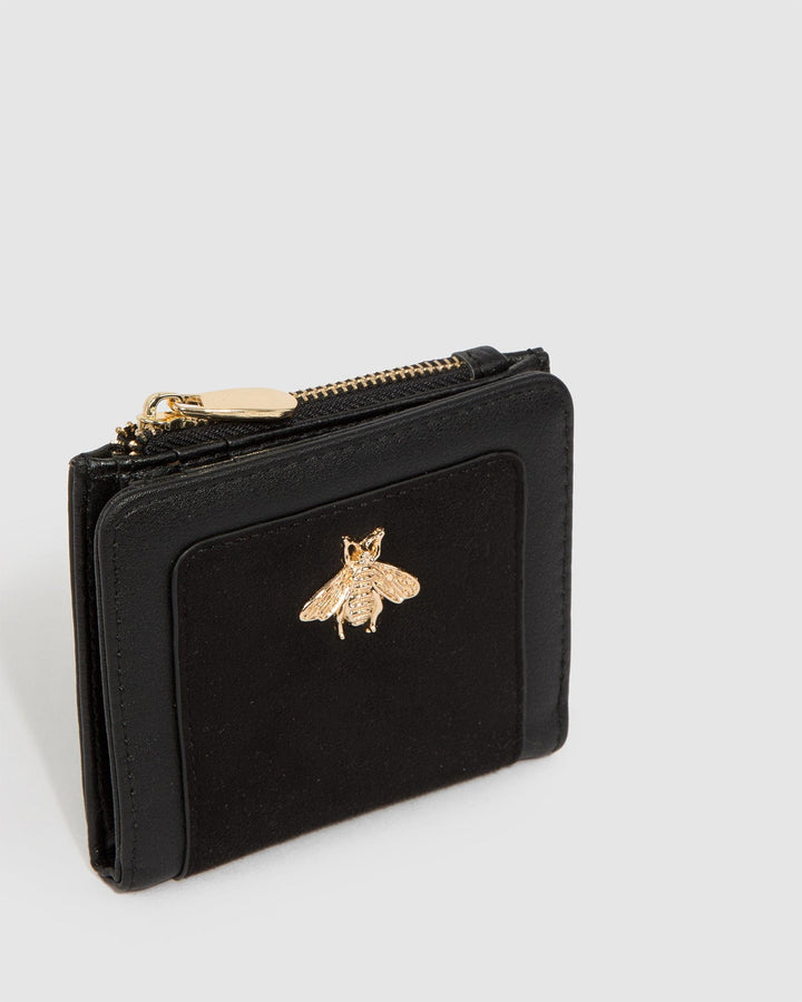 Colette by Colette Hayman Black Han Mini Bee Wallet