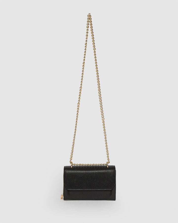 Colette by Colette Hayman Black Harper Chain Crossbody Bag