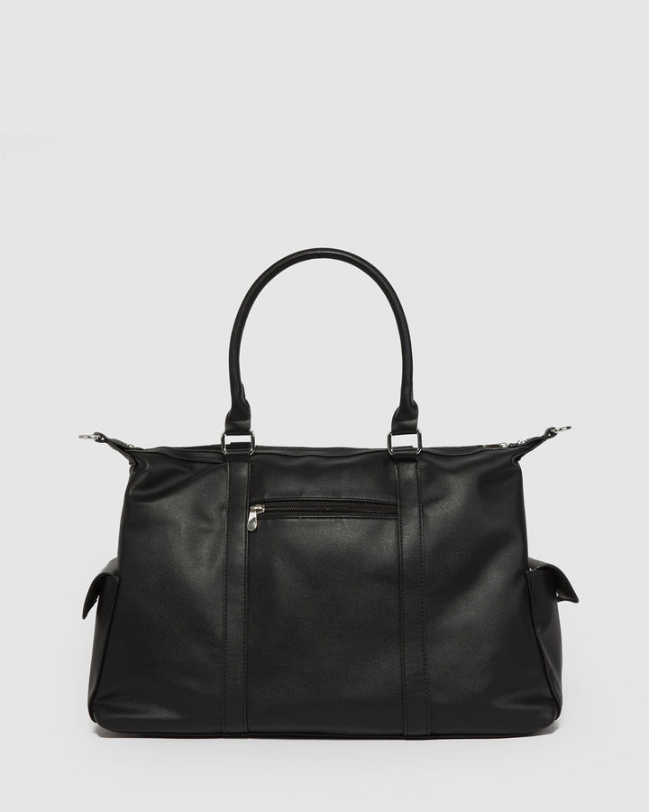 Colette by Colette Hayman Black Jojo II Pocket Weekender Bag