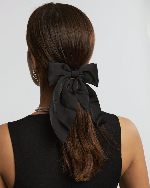 Colette by Colette Hayman Black Large Bow Hair Clip