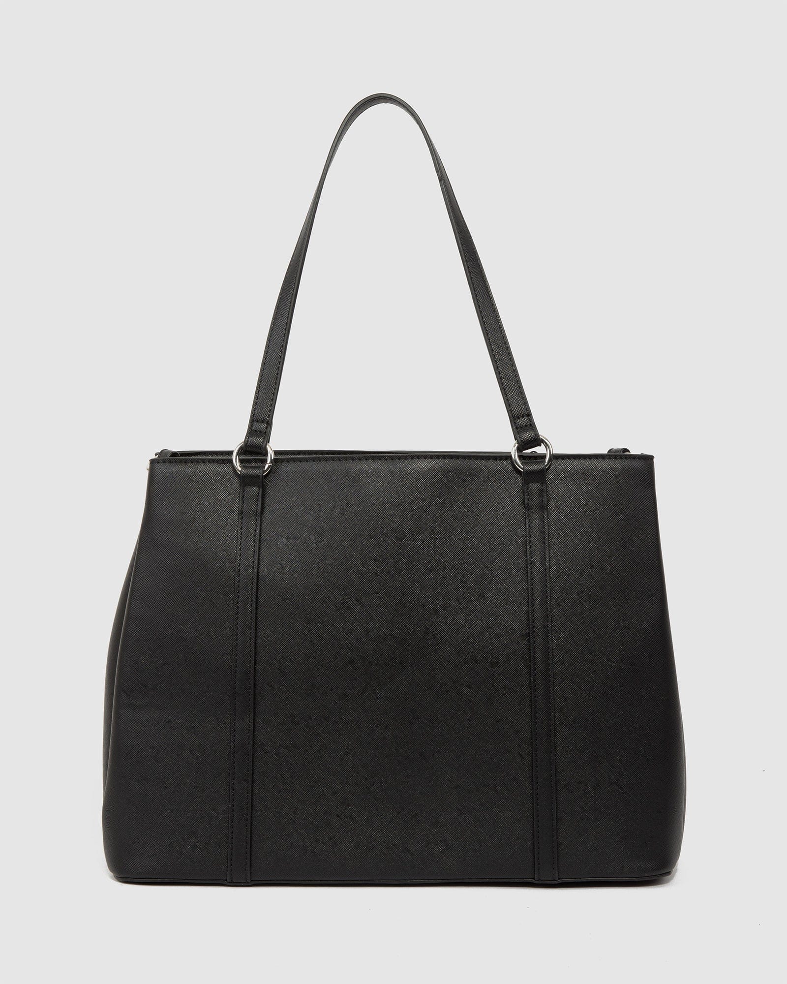 Black Lucy Large Tech Tote Bag colette hayman