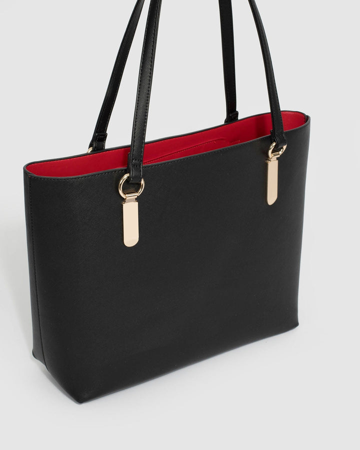 Colette by Colette Hayman Black & Red Angelina Tote Bag