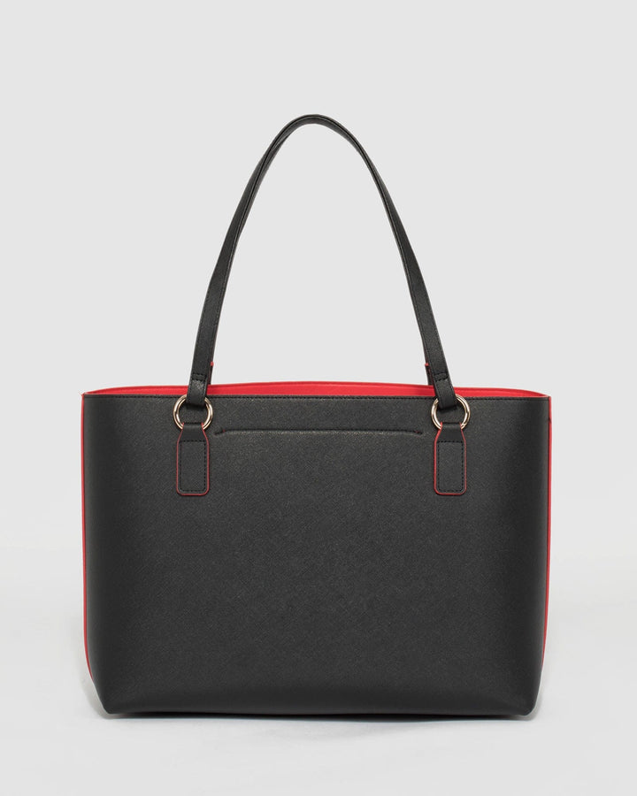 Colette by Colette Hayman Black & Red Angelina Tote Bag