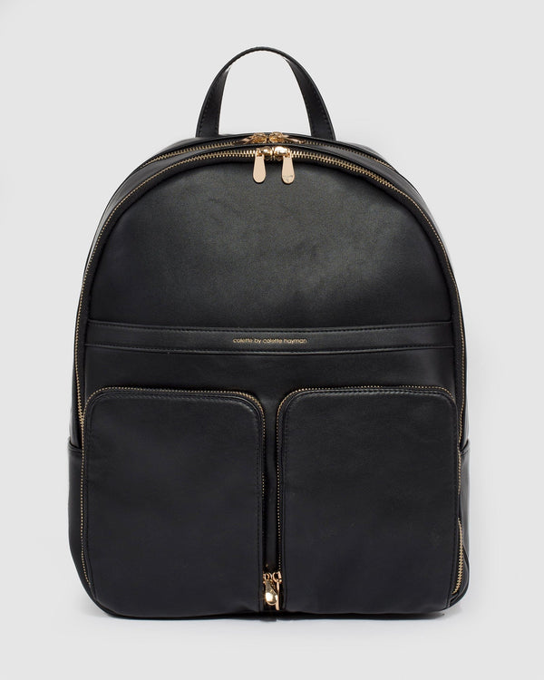 Colette by Colette Hayman Black Ria Tech Bag Backpack