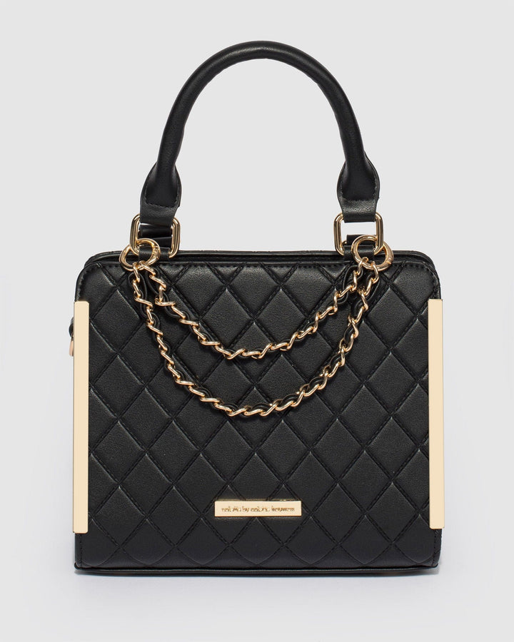 Colette by Colette Hayman Black Sia Chain Mini Bag