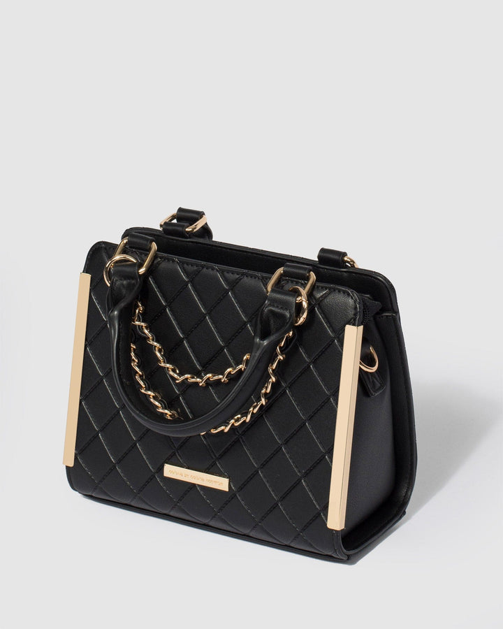 Colette by Colette Hayman Black Sia Chain Mini Bag