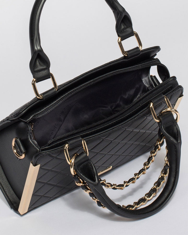 Colette by Colette Hayman Black Sia Chain Mini Bag