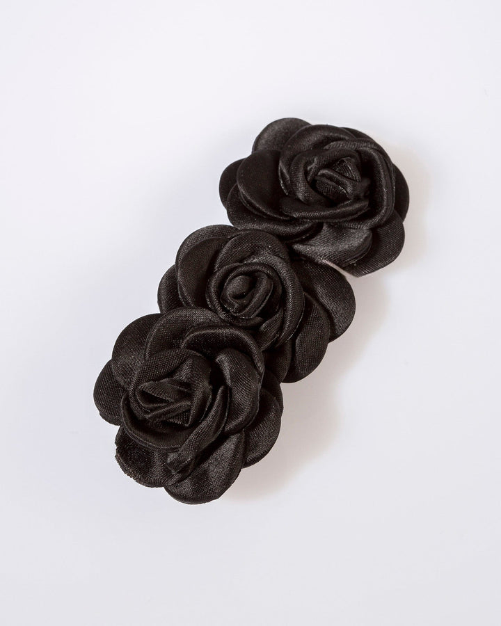 Colette by Colette Hayman Black Triple Flower Hair Clip