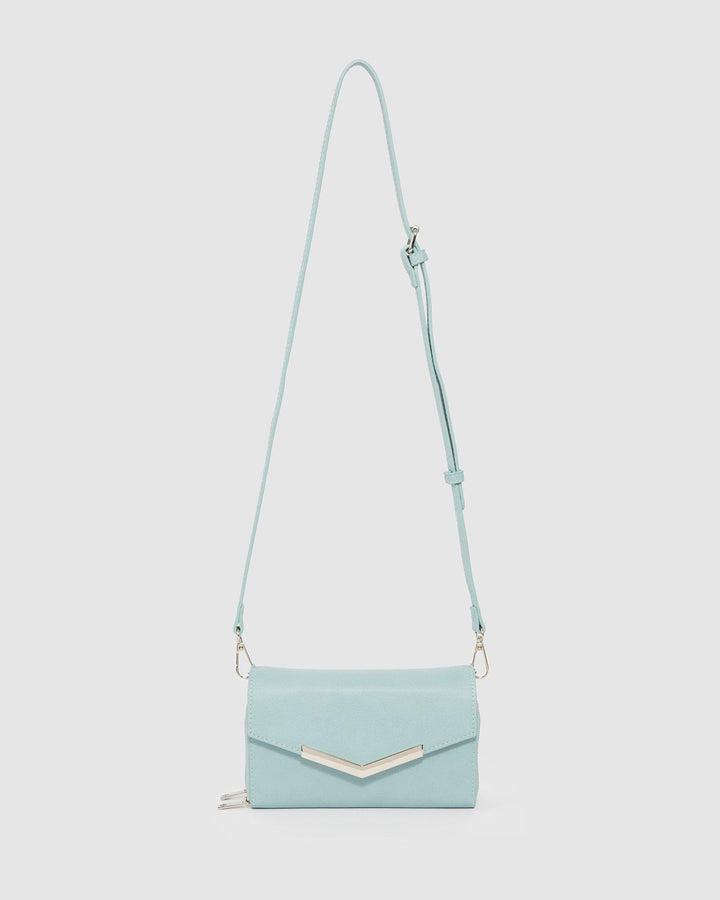 Colette by Colette Hayman Blue Mia Wallet Crossbody Bag