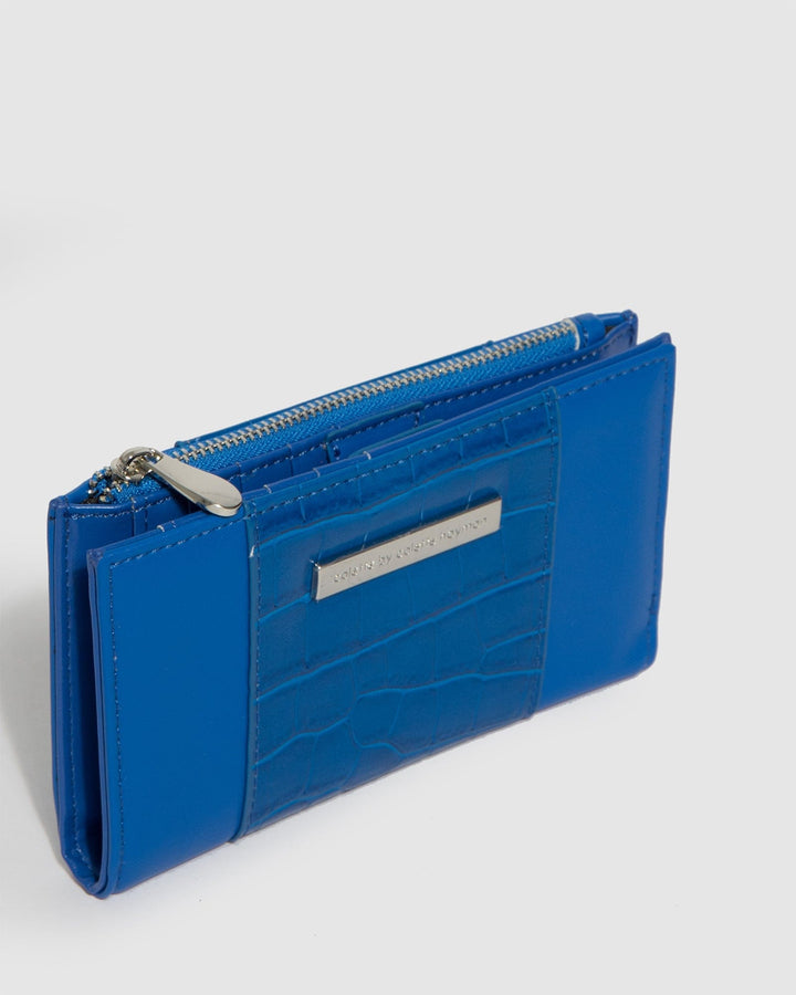 Colette by Colette Hayman Blue Sia Panel Wallet