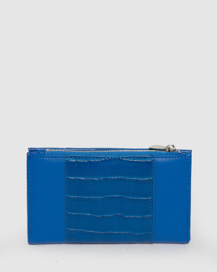 Colette by Colette Hayman Blue Sia Panel Wallet