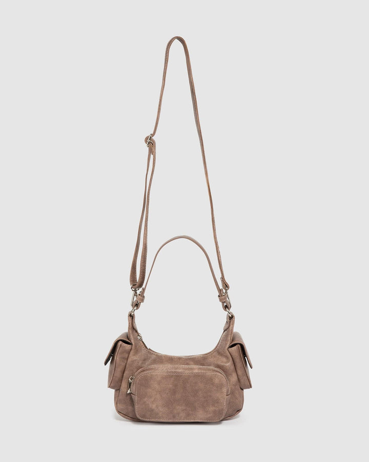 Colette by Colette Hayman Brown Delilah Pocket Shoulder Bag