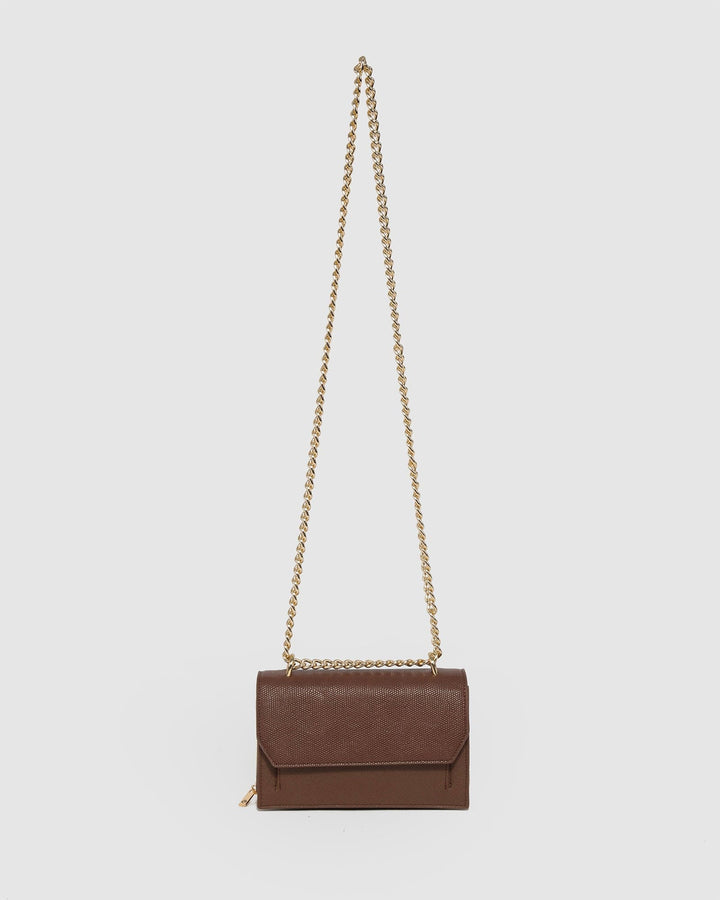 Colette by Colette Hayman Brown Harper Chain Crossbody Bag