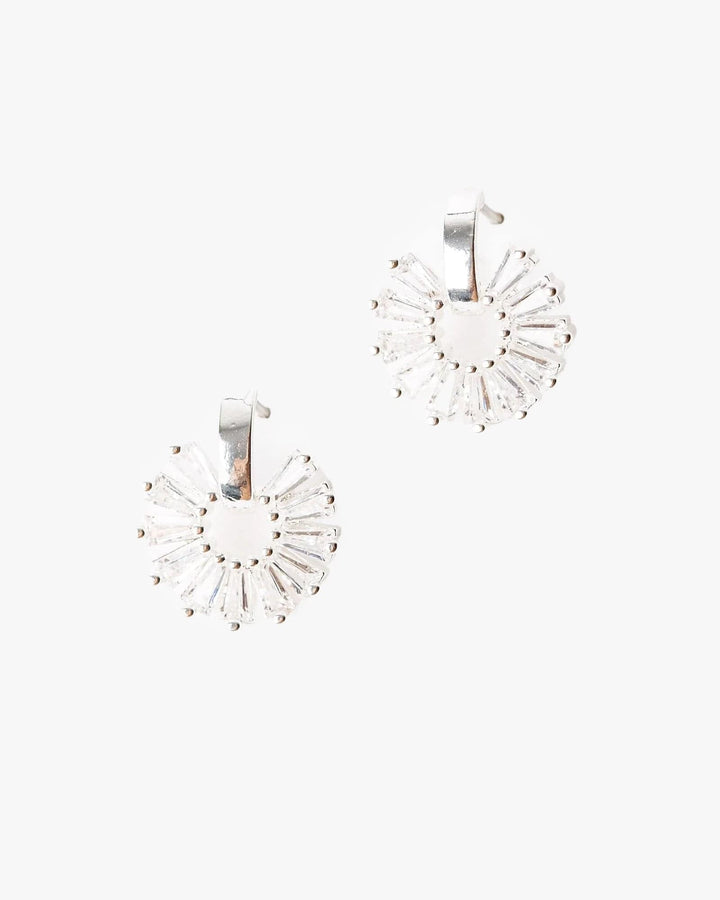 Colette by Colette Hayman Crystal Circle Stud Earrings