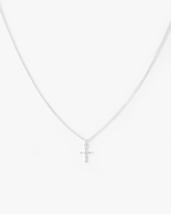 Colette by Colette Hayman Crystal Cross Necklace