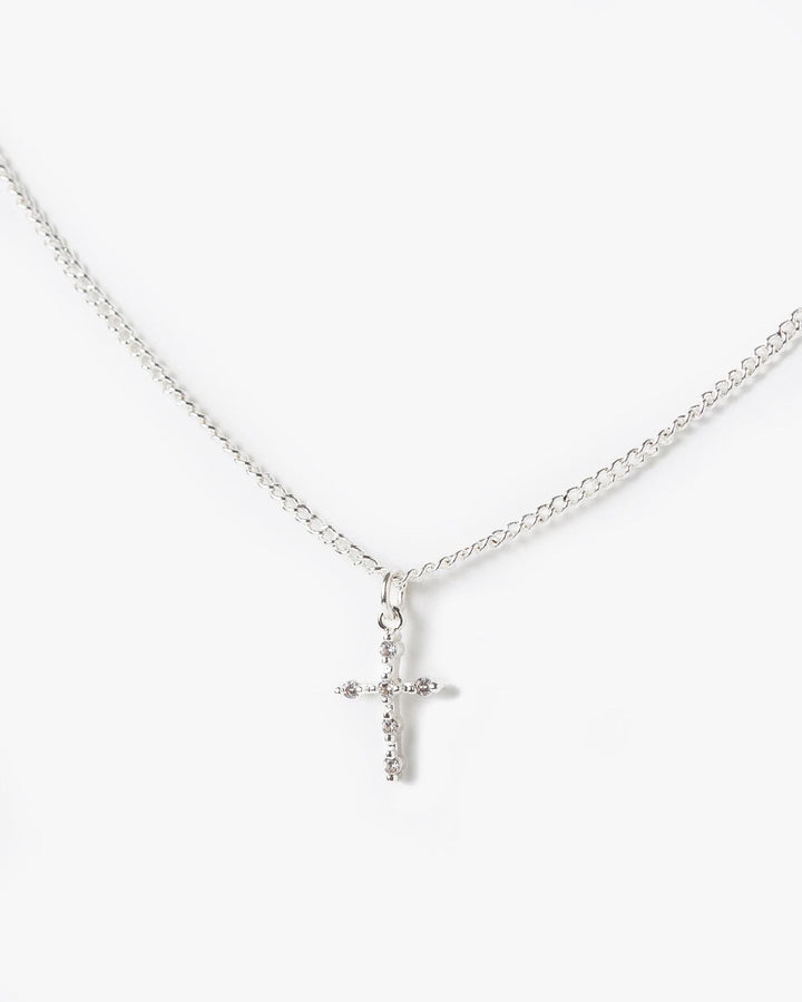 Colette by Colette Hayman Crystal Cross Necklace