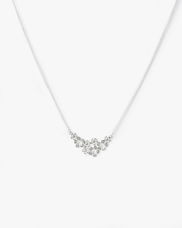 Colette by Colette Hayman Crystal Flower Cluster Necklace