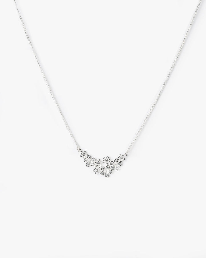 Colette by Colette Hayman Crystal Flower Cluster Necklace