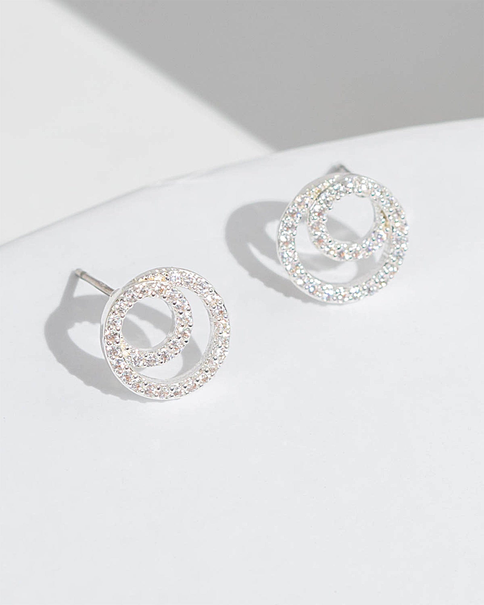 Crystal Loops Stud Earrings – colette by colette hayman