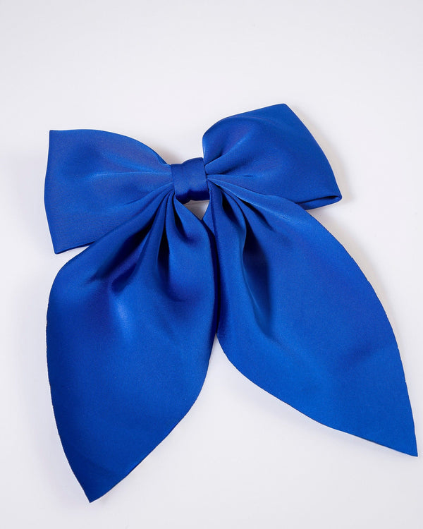 Colette by Colette Hayman Dark Blue Large Bow Hair Clip