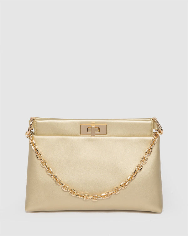 Colette by Colette Hayman Gold Lorelie Chain Shoulder Bag