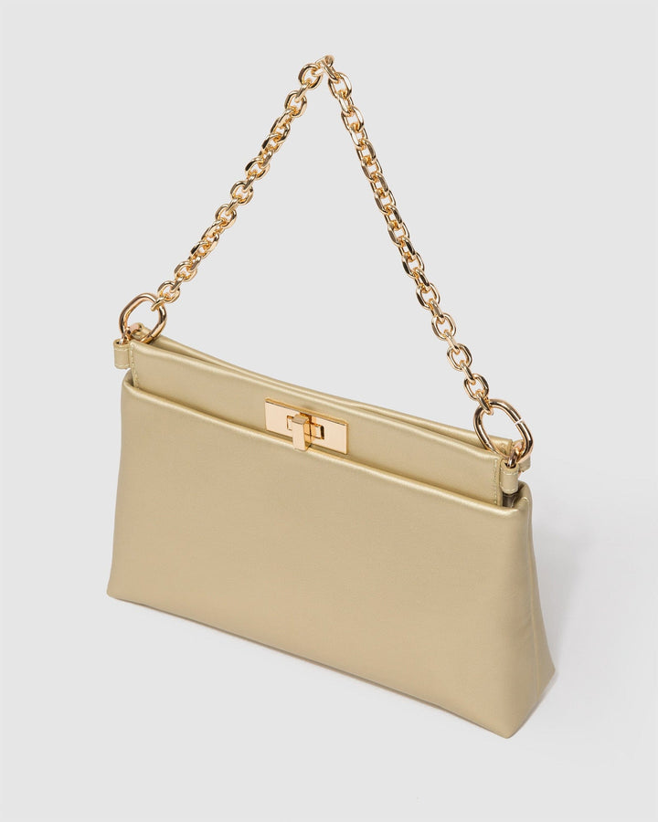 Colette by Colette Hayman Gold Lorelie Chain Shoulder Bag