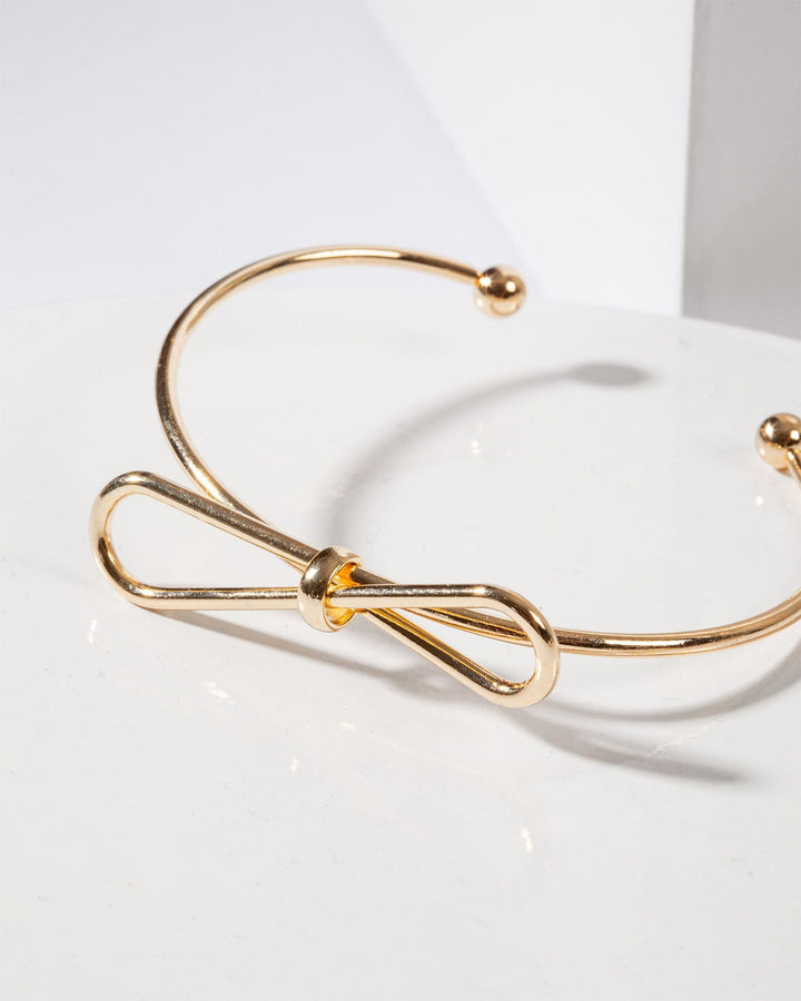 Colette by Colette Hayman Gold Metal Bow Bracelet