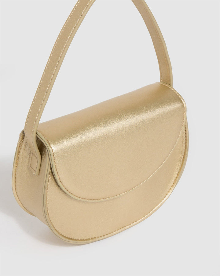 Colette by Colette Hayman Gold Selina Round Top Handle Bag