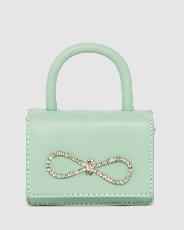 Colette by Colette Hayman Green Isabella Bow Mini Bag