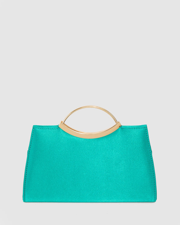 Colette by Colette Hayman Green Jessie Handle Clutch Bag