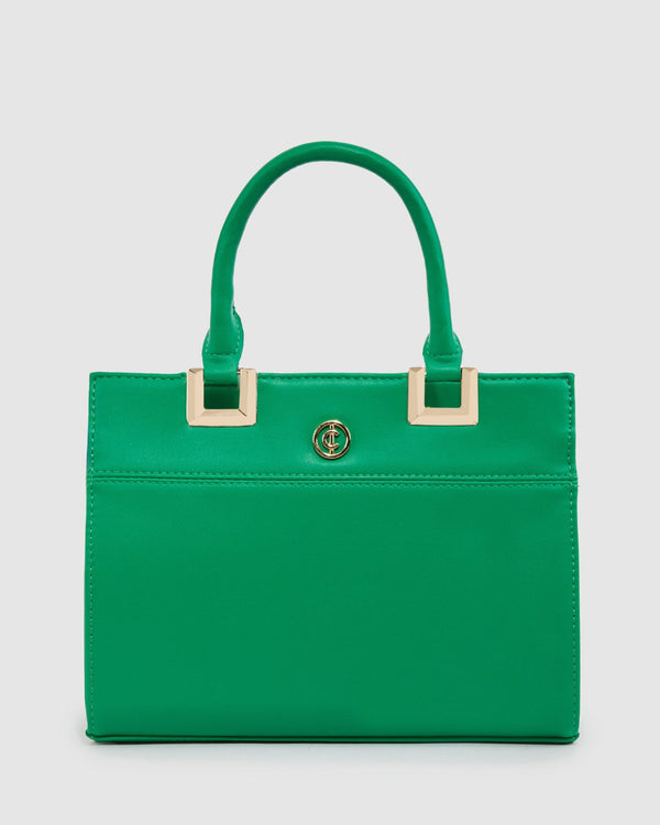 Colette by Colette Hayman Green Stef Panel Tote Bag