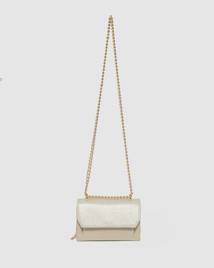 Colette by Colette Hayman Ivory Harper Chain Crossbody Bag