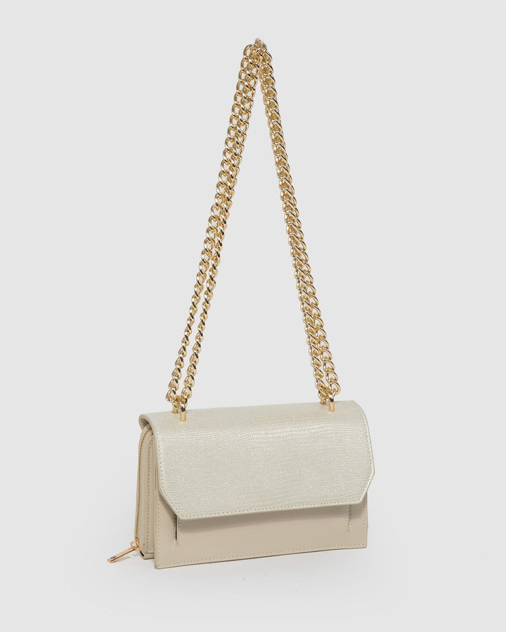 Colette by Colette Hayman Ivory Harper Chain Crossbody Bag