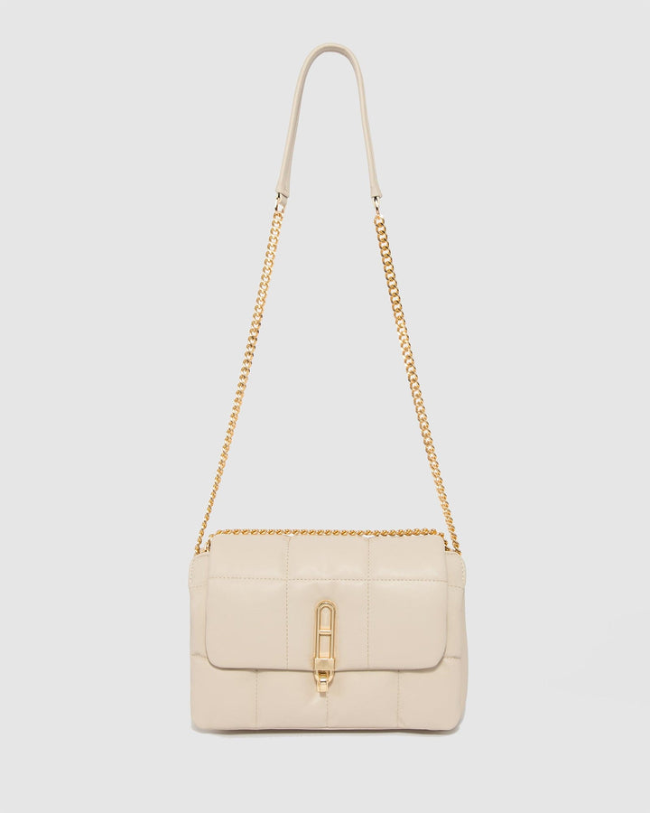 Colette by Colette Hayman Ivory Riley Quilt Crossbody Bag