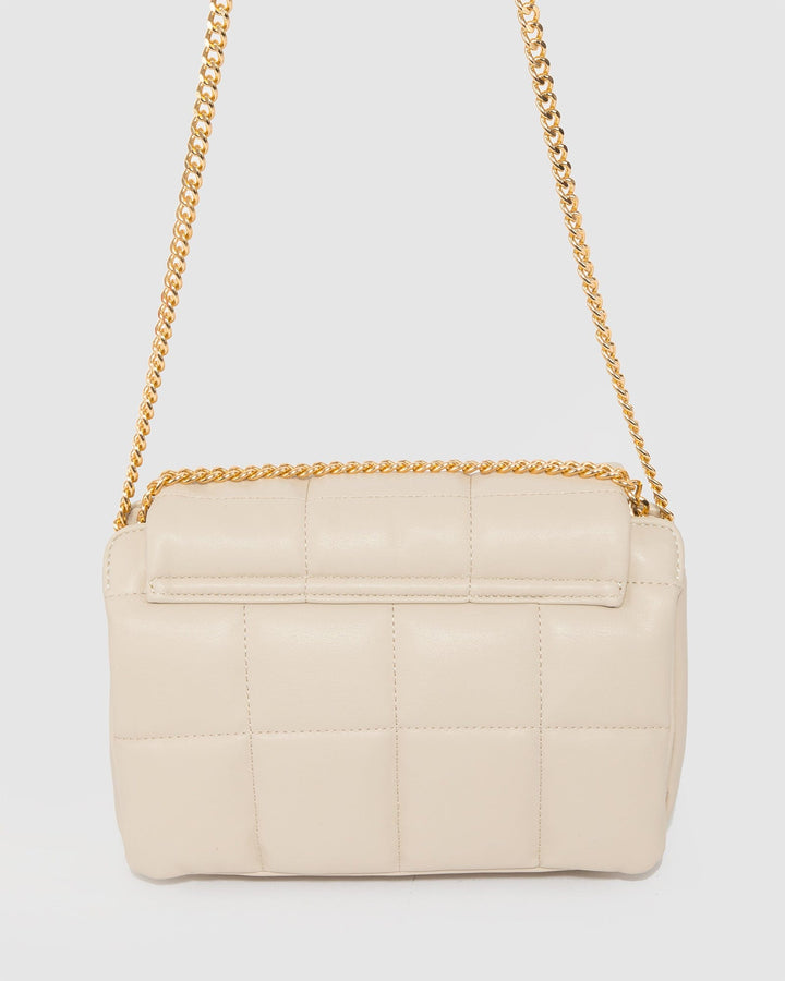 Colette by Colette Hayman Ivory Riley Quilt Crossbody Bag