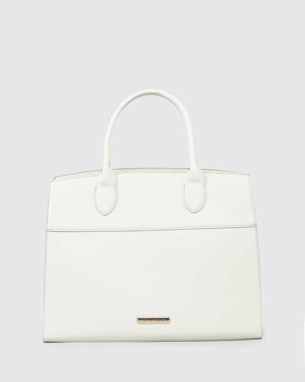 Colette by Colette Hayman Ivory Tess Large Tote Bag